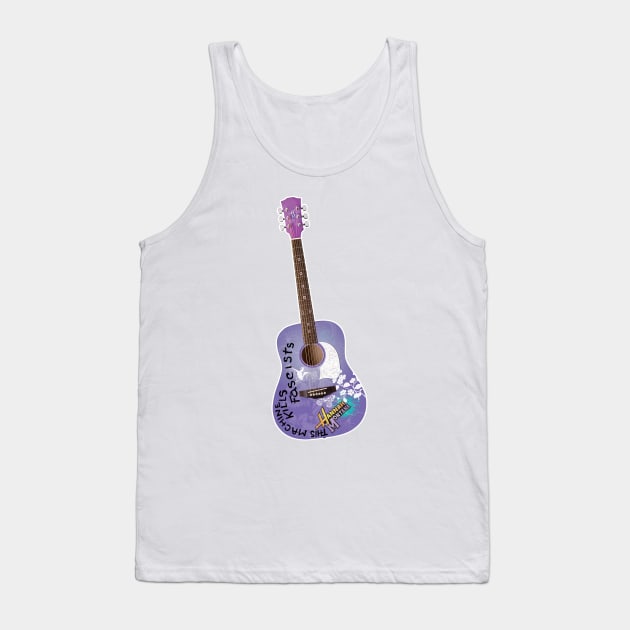 Miley x This Machine Kills Fascists Tank Top by Scum & Villainy